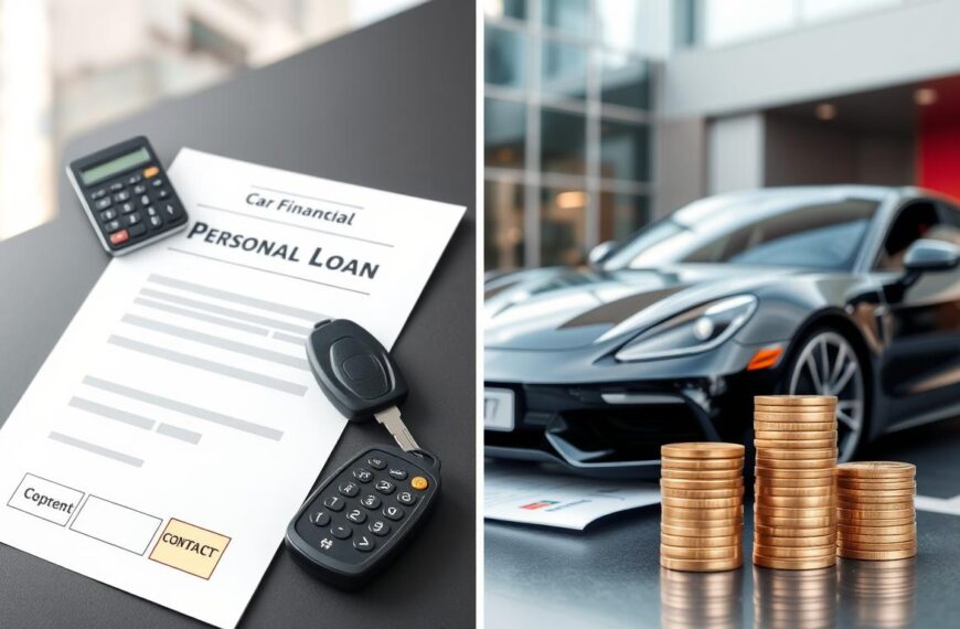 personal loan or finance car