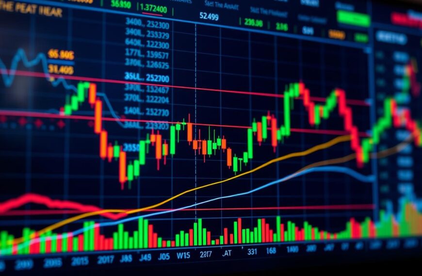 stock market trends graph