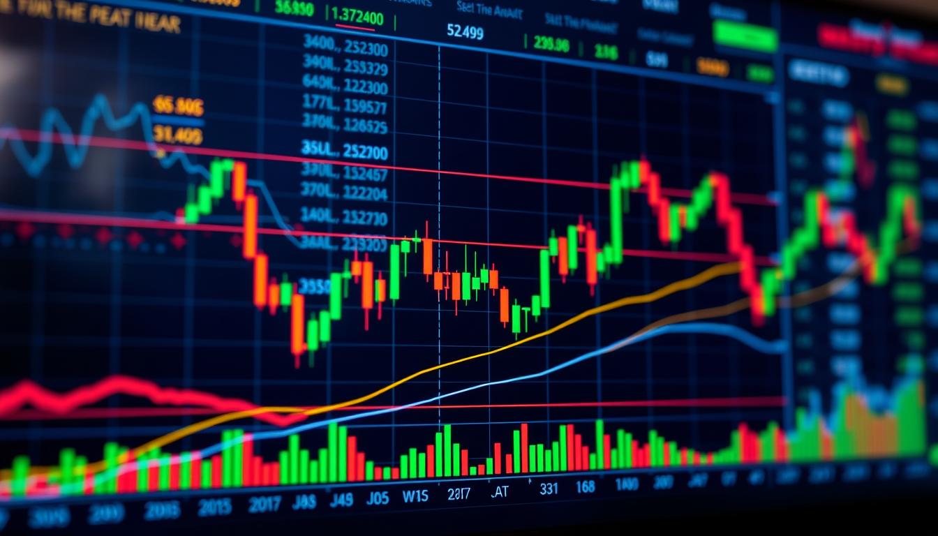 stock market trends graph